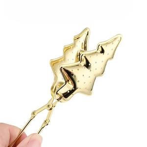 Infusor de colador de té de acero inoxidable 304 en forma de concha de pez <span class=keywords><strong>Ball</strong></span> Star Moon - Product Image 5