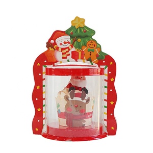 Giáng sinh 2-inch trong suốt vòng gấp hộp quà tặng cho cupcake mini món tráng miệng Snack đóng gói quà tặng - Product Image 6