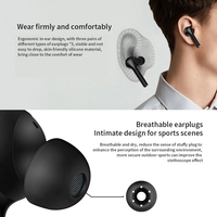 Écouteurs magnétiques J3 Pro Audifonos 5.2 TWS avec microphone, stéréo intra-auriculaire, basses profondes, affichage numérique de la batterie