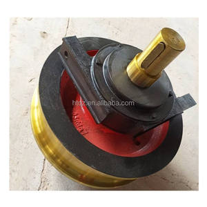 Gezer vinç yeni durum için paslanmaz çelik portal sürüş tekerlekleri - Product Image 4