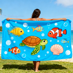 Wholesale Sand Free Custom Design 100% <b>Microfiber</b> <b>Towel</b> Soft Quick Dry Summer Large Bath <b>Beach</b> <b>Towels</b> - Product Image 1