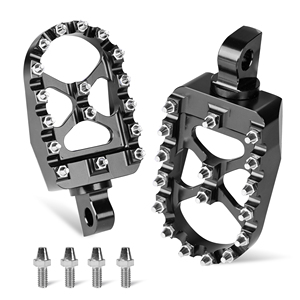 Para Harley Dyna Fatboy CNC aluminio personalizado motocicleta reposapiés para Street Bob Wide <span class=keywords><strong>Glide</strong></span> Sportster Iron 883 cuerpo - Product Image 1
