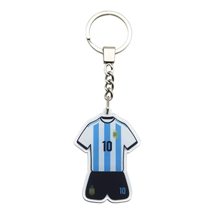 Llavero de Jersey con Estrella de Dibujos Animados 2026, Regalo de Fútbol Acrílico Personalizado para Aficionados, París Liverpool - Impresión Digital - Product Image 2