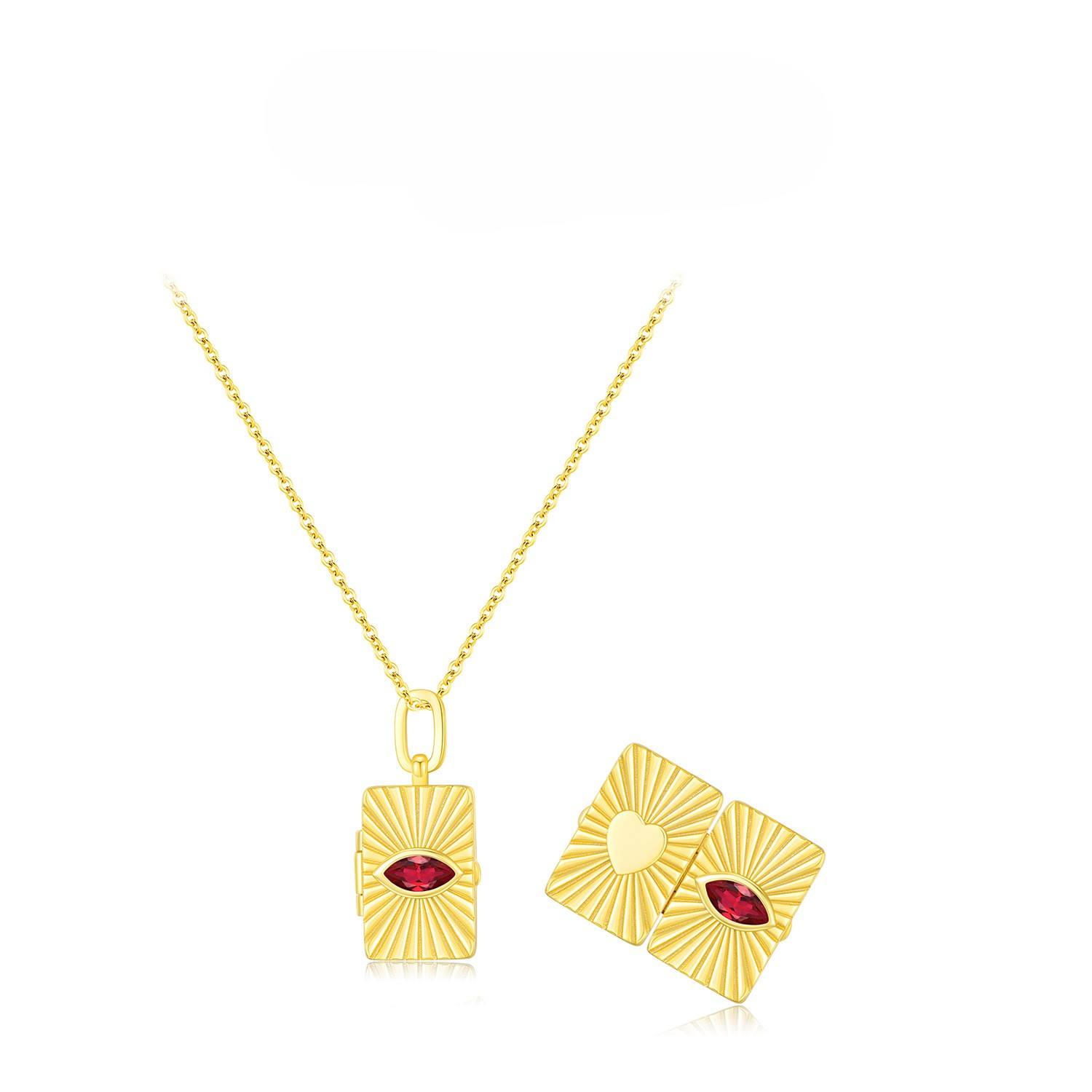 Fine Jewelry Gold Plated S925 Sterling Silver Light Luxury Famous