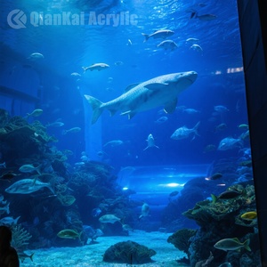 Éclairage RGB Dimmable en Plastique Acrylique Écologique pour Piscine, Transformant les Expositions Marines Nocturnes, Garantie 10 Ans, 93% de Luminosité - Product Image 1