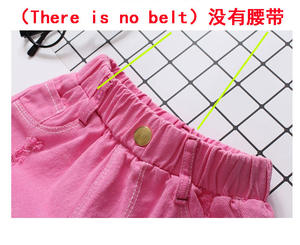 A buon mercato di alta moda della vita del capretto delle ragazze del bambino bicchierini del denim - Product Image 6