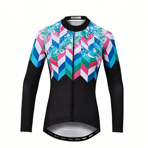 Approvisionnement en gros de T-shirts d'entraînement personnalisés pour vélo de loisirs, avec plusieurs options de tissu, logo de marque personnalisé et protection UV UPF50, uniforme d'équipe pour cyclistes - Product Image 1