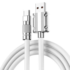 สายข้อมูล Cabos <span class=keywords><strong>USB</strong></span> to <span class=keywords><strong>USB</strong></span> <span class=keywords><strong>C</strong></span> <span class=keywords><strong>kabel</strong></span> 6A สายชาร์จเร็วชนิด <span class=keywords><strong>C</strong></span> นำผู้ผลิต120W สายชาร์จโทรศัพท์มือถือชนิด <span class=keywords><strong>C</strong></span> - Product Image 5