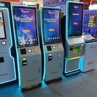 Tout nouveau distributeur automatique de billets de carte de membre d'arcade de kiosque de libre-service pour le parc d'attractions de terrain de jeu