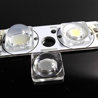 Suministro profesional de lentes ópticas PMMA para farolas LED prismáticas