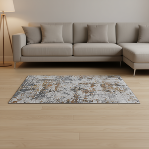 Alfombra Bohemia Rectangular de 2x3, de Poliéster Reversible, Antideslizante, para Sala de Estar - Product Image 3