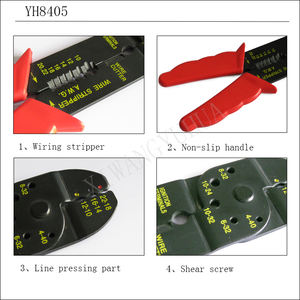<span class=keywords><strong>Pince</strong></span> d'électricien 13-en-1 de dureté élevée <span class=keywords><strong>coupe</strong></span> latérale <span class=keywords><strong>pince</strong></span> à dénuder multifonctionnelle <span class=keywords><strong>pince</strong></span> à câble - Product Image 6