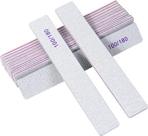 <span class=keywords><strong>Lima</strong></span> <span class=keywords><strong>de</strong></span> <span class=keywords><strong>uñas</strong></span> <span class=keywords><strong>de</strong></span> esmeril gris cebra personalizada <span class=keywords><strong>de</strong></span> alta calidad con <span class=keywords><strong>80</strong></span> 100 120 150 180 y 240 grano duradero <span class=keywords><strong>de</strong></span> doble cara para pulir con logotipo - Product Image 5