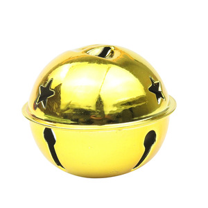 Cloche colorée Accessoires de Noël Pendentif DIY Cloche boule Décoration de Noël Petites cloches en métal - Product Image 2