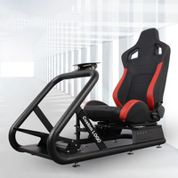 Siège de simulation de course automobile professionnel en gros, siège de simulation de course automobile, support de siège de simulation de course automobile