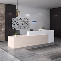 Meuble de réception moderne en bois, très demandé, pour bureau, commerce, hôtel, école, supermarché, hall d'entrée