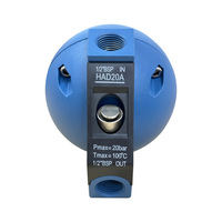 Vanne de vidange automatique mécanique en aluminium et filtre à air pour compresseurs d'air, sans alimentation, 400 LPH