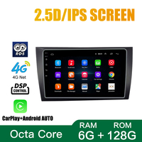 Autoradio pour VW GOLF 6 2008-2012 2Din Android Octa Core Car Stereo DVD GPS Navigation Player Multimedia Android Auto Carplay