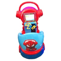 2020 CGW Enfants intérieur kiddie promenades monnayeur simulateur d'arcade 3D balançoire machine de jeu de course de chevaux à vendre