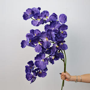 <span class=keywords><strong>Vanda</strong></span> artificiale idratante al tocco realistico e orchidee Phalaenopsis perfette per la casa di nozze e la decorazione ingegneristica - Product Image 1