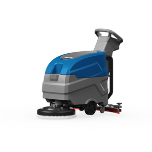 Professional <b>Walk</b> Behind Industrial Floor Scrubber <b>Machine</b> Compact Design for Warehouse Food Factory Pharmaceutical Plant - Product Image 1