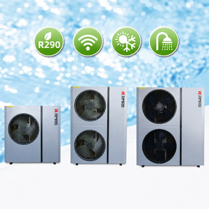ปั๊มความร้อนอากาศสู่น้ำ R290 EVI A+++ 9kW 11kW 15kW 18kW ระบบทำความร้อน ความเย็น น้ำร้อน WiFi OEM - Product Image 5