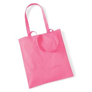 Bolsa de Compras Promocional 100% Algodón, Color Rosa, Talla Única, Uso Casual - Product Image 1