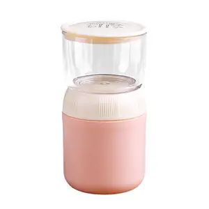 Wholesale Portable 700ml 304 Stainless Steel Double-layer Soup Cup Milk Cereal Yogurt Cup Insulation Breakfast Lunch Box