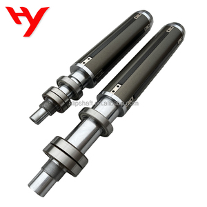 Albero Pneumatico in Alluminio <span class=keywords><strong>Rimor</strong></span> per Riavvolgitore Differenziale e Macchina Taglierina, Struttura Scanalata con Componente Cuscinetto Centrale - Product Image 1