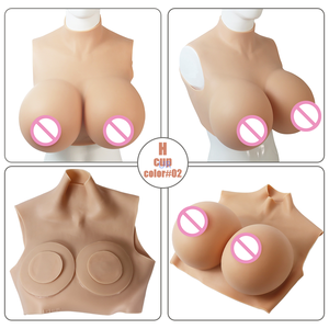<span class=keywords><strong>Seins</strong></span> Artificiels en Silicone Réaliste Gonflable à Faire Soi-Même Fausses Formes de Poitrine Réutilisable LGBTQ Crossdresser Ladyboy Travesti - Product Image 6