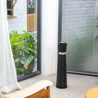 Diffuseur d'arômes de luxe en alliage d'aluminium avec télécommande et contrôle intelligent par application, éclairage LED, écologique, grande capacité