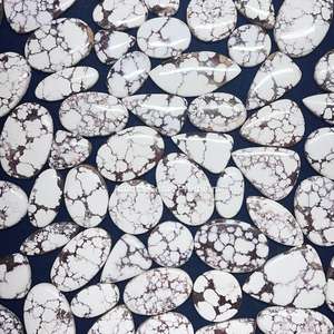 Cabujón de magnesita de caballo salvaje natural, piedras preciosas sueltas para la fabricación de joyas, anillos personalizados, pendientes, colgantes y únicos - Product Image 2