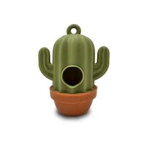 Adorable distributeur de déchets pour animaux de compagnie en forme de cactus | Kit de nettoyage de support de sac de merde de chien de conception unique - Product Image 6