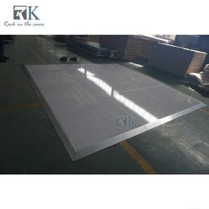 Pista de baile con plataforma de madera de 4 pies * 4 pies con borde de aluminio para eventos - Product Image 5
