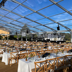 Evento tenda evento di lusso trasparente impermeabile personalizzato - Product Image 4