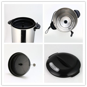 <span class=keywords><strong>Meilleure</strong></span> vente <span class=keywords><strong>cafetière</strong></span> commerciale 120V <span class=keywords><strong>Percolateur</strong></span> à café 45 tasses Gris - Product Image 5