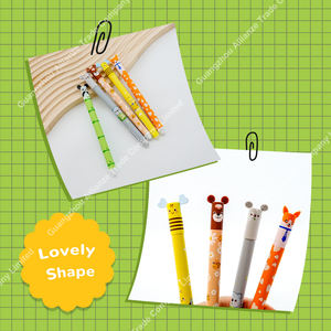 5スタイルクリエイティブかわいい漫画消しゴム付きゲルペン0.5mm消しゴム付き - Product Image 3