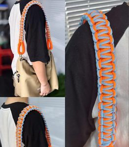 Sangle de <span class=keywords><strong>sac</strong></span> à bandoulière en paracorde tressé durable et à dégagement rapide pour accessoires de <span class=keywords><strong>sac</strong></span> à main et de <span class=keywords><strong>sac</strong></span> à bandoulière - Product Image 6