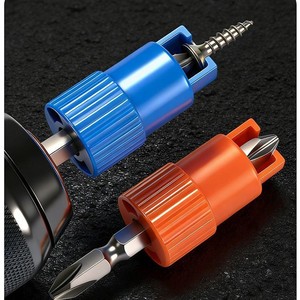 Spring Collet Chuck Magnetic Phillips Screwdriver <b>Bit</b> Set For <b>Drill</b> Tools With Anti Slip Design - Product Image 2