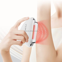Uyisi Appareil de tonification faciale électrique à micro-courant EMS Portable USB Gua Sha Plaque de grattage de massage du visage Guasha Outil de massage du visage