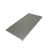 Tôle d'aluminium anodisé argent satiné naturel 1050 1060 5052 0,21-3 mm AA10 AA15 pour murs et plafonds intérieurs