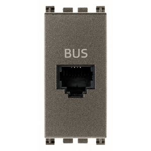 RJ11 Jack For BUS Metal <b>Plug</b> <b>Socket</b> 5.1x2.8x5.3 Cm - Product Image 1