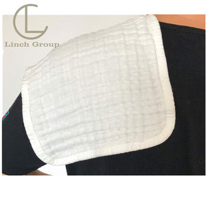 LC DMC015 Khăn Cotton Hữu Cơ 100% Khăn Lau Mặt Vải Muslin Rửa Mặt Vải Cotton Vệ Sinh Mặt Mỹ Phẩm Hình Vuông - Product Image 4