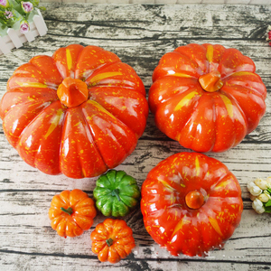 Spot Supply Simulación Calabaza Espuma <span class=keywords><strong>Fa</strong></span> K <span class=keywords><strong>e</strong></span> Calabaza Centro comercial Hotel Accesorios de decoración de Halloween - Product Image 5