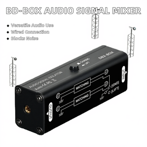 Aislador de Señal de Audio BHA BD-BOX, Mezclador con Interfaz de 6.35mm, Cancelación Pasiva de Ruido, 12 Años de Garantía de Fábrica, Venta al Por Mayor OEM, CE, FCC - Product Image 2