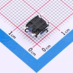 TS-1047A-A48B2-D2 Tactile Switch SMD,6.2x6.4mm Switch Single Pole Single Throw Round Button 1.8N Vertical Mount - Product Image 2