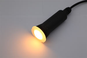 Lumière LED sous-marine 1,5 pouce IP68 Haute efficacité énergétique 12ACV 18W Lentille ronde Changement de couleur Programmable pour piscines - Product Image 3