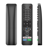 Fabrication OEM personnalisée G34A G34B 2.4G BT Air Mouse Télécommande vocale pour projecteur, Android TV Box, Smart TV