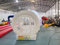 Commercial géant PVC bulle maison gonflable saut château enfants pas cher jouer balle piscine gratuit mer expédition sac Kits de réparation inclus