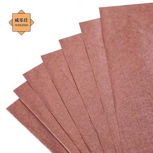 Papier sulfurisé anti-graisse en silicone épais 40g couleur café 16x16cm, résistant aux déchirures, pour usage alimentaire - Product Image 2